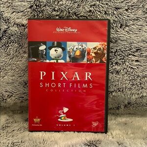 Disney Pixar Short Films Collection DVD - Red Cover